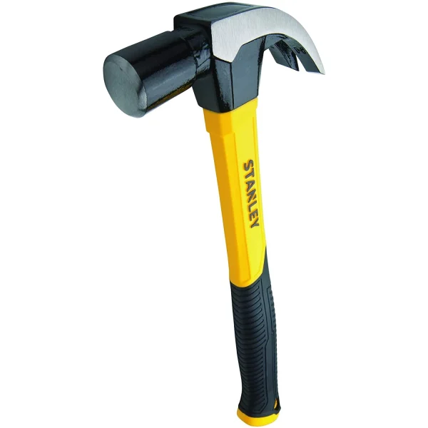 Stanley 16OZ Fiberglass Handle Claw Hammer