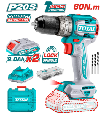 Compact Brushless Cordless Impact Drill