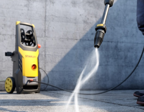 Stanley SXPW25E Pressure Washer 2500W 170Bar 500L/H Yellow/Black - Image 5