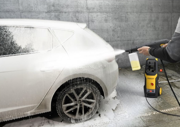 Stanley SXPW25E Pressure Washer 2500W 170Bar 500L/H Yellow/Black - Image 6