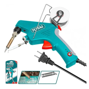 TOTAL TOOLS Soldering gun with solder feeder 90w - TET160732