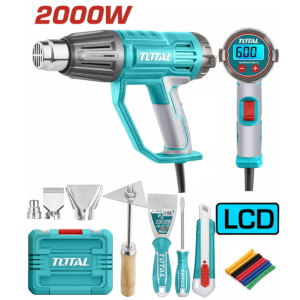 TOTAL Heat gun LCD 2.000W (TB200561)