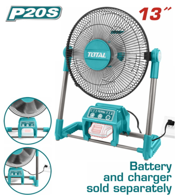 TOTAL Li-ion FAN 20V (TFALI2001)
