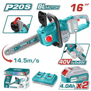 TOTAL Lithium-Ion chain saw 40V (TGSLI401682)