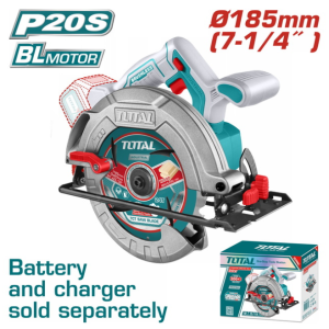 TOTAL Lithium-Ion circular saw 20V (TSLI1851)