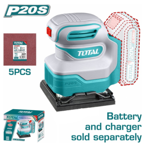 TOTAL Cordless sheet sander Li-ion 20V (TSHSLI2014)