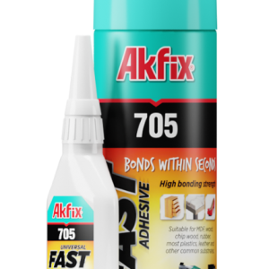 Akfix 705 Universal Fast Adhesive 400ml Kit
