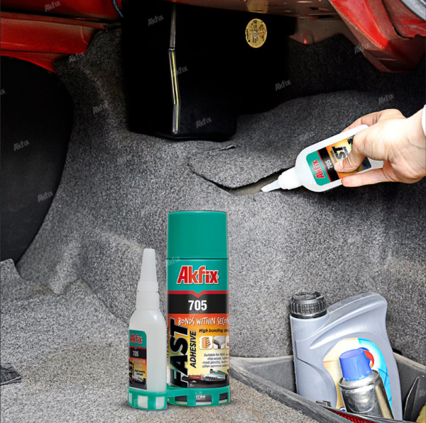 Akfix 705 Universal Fast Adhesive 400ml Kit - Image 7