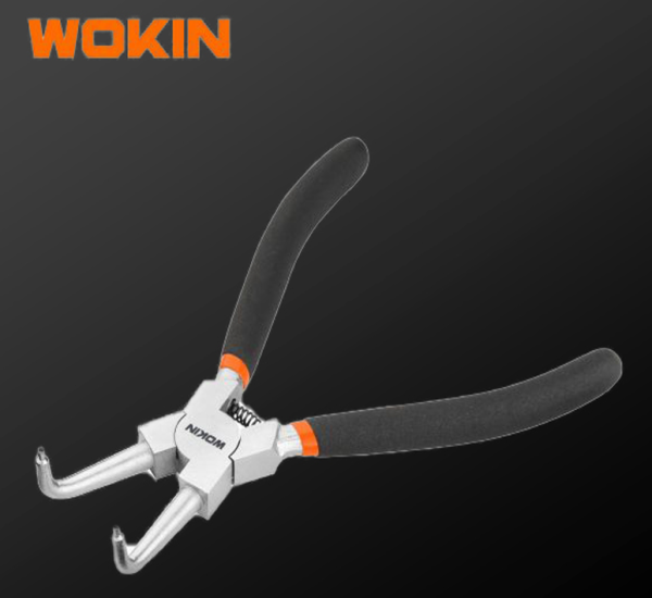 Internal Circlip Plier, Bent 7”