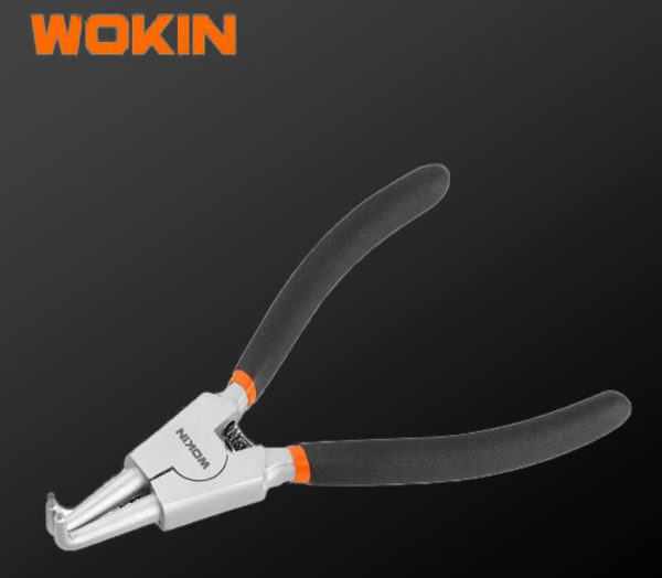 External Circlip Plier, Bent 7”