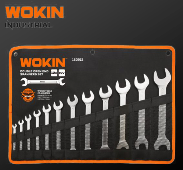 12pcs Double Open  Wrench Set (150912)