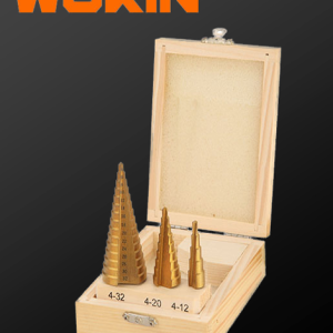 3pcs Step Drill Bit Set (756603)